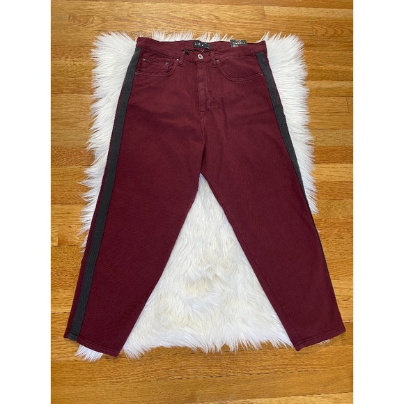 Zara Men Loose Fit Cropped Denim Jeans - Picture 1 of 12